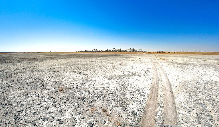 Jacks Camp is located in the Makgadikgadi Pans area.