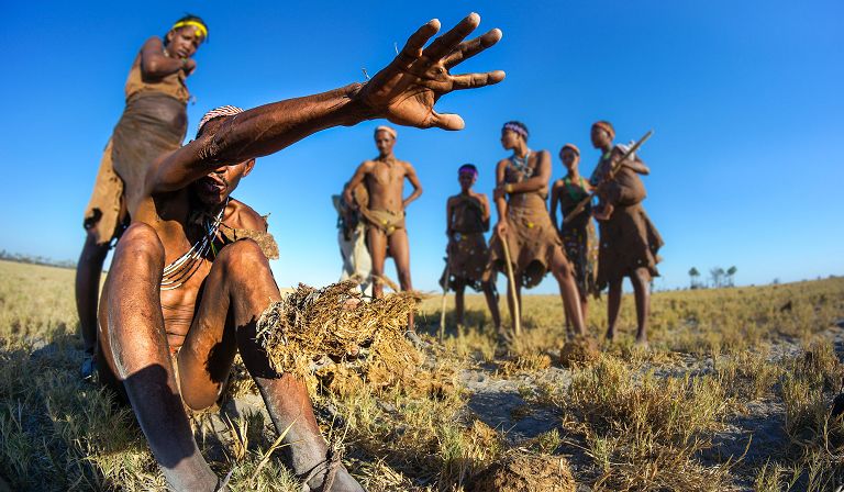 There is also the chance to interact with the local Bushman people.