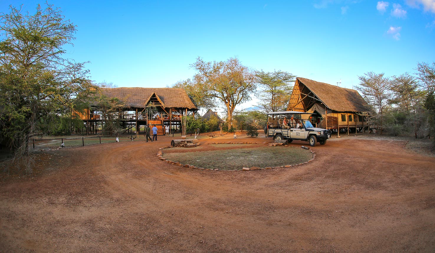 Selous Impala Camp, Location