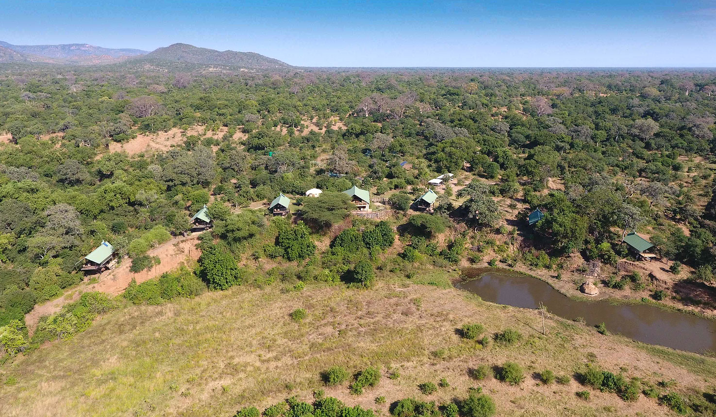 Kavinga Safari Camp, Location